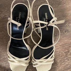 Saint Laurent Paris (YSL) Heel Strap Sandals